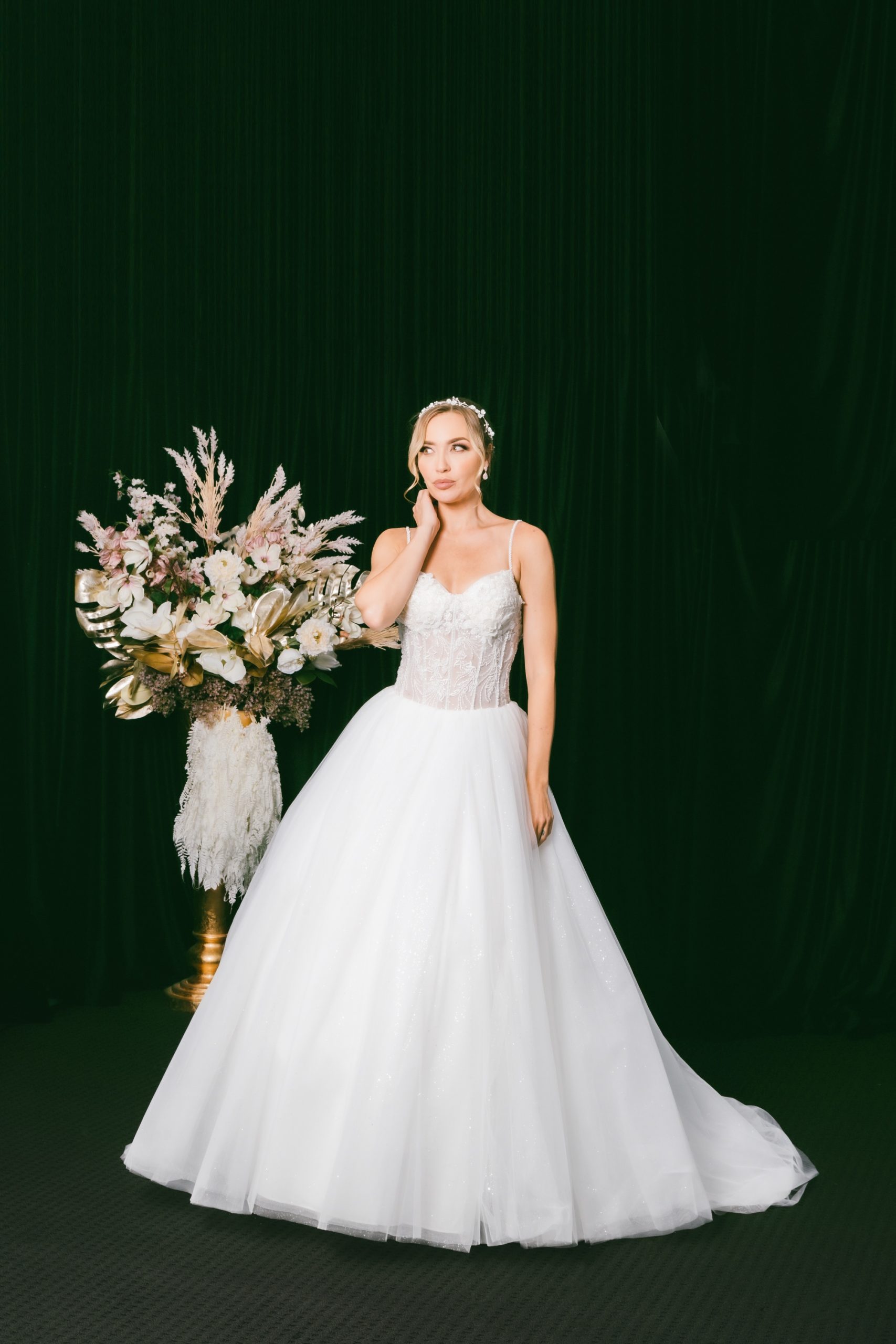 Strapless Ball Gown Wedding Dress